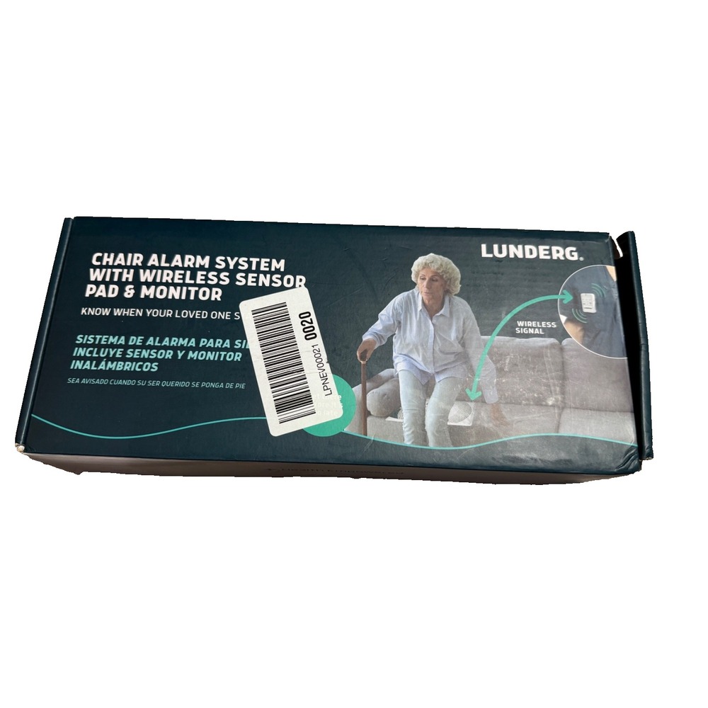 Wireless Fall Prevention Monitor Lunderg Chair Alarm System Sensor Elderly‎